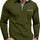 Adrián | Camiseta polo verde oliva de manga larga