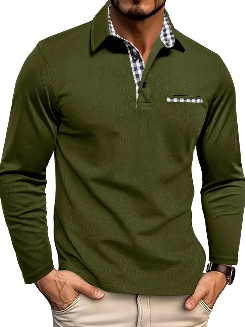 Adrián | Camiseta polo de manga larga