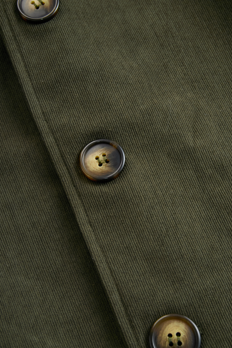Héctor | Chaqueta de Pana con Cuello Mao
