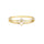ANILLO VALENTINO COSTA DOBLE ARO CON CIRCONITA CENTRAL