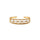 ANILLO VALENTINO COSTA DOBLE ARO CON PERLAS Y CIRCONITAS