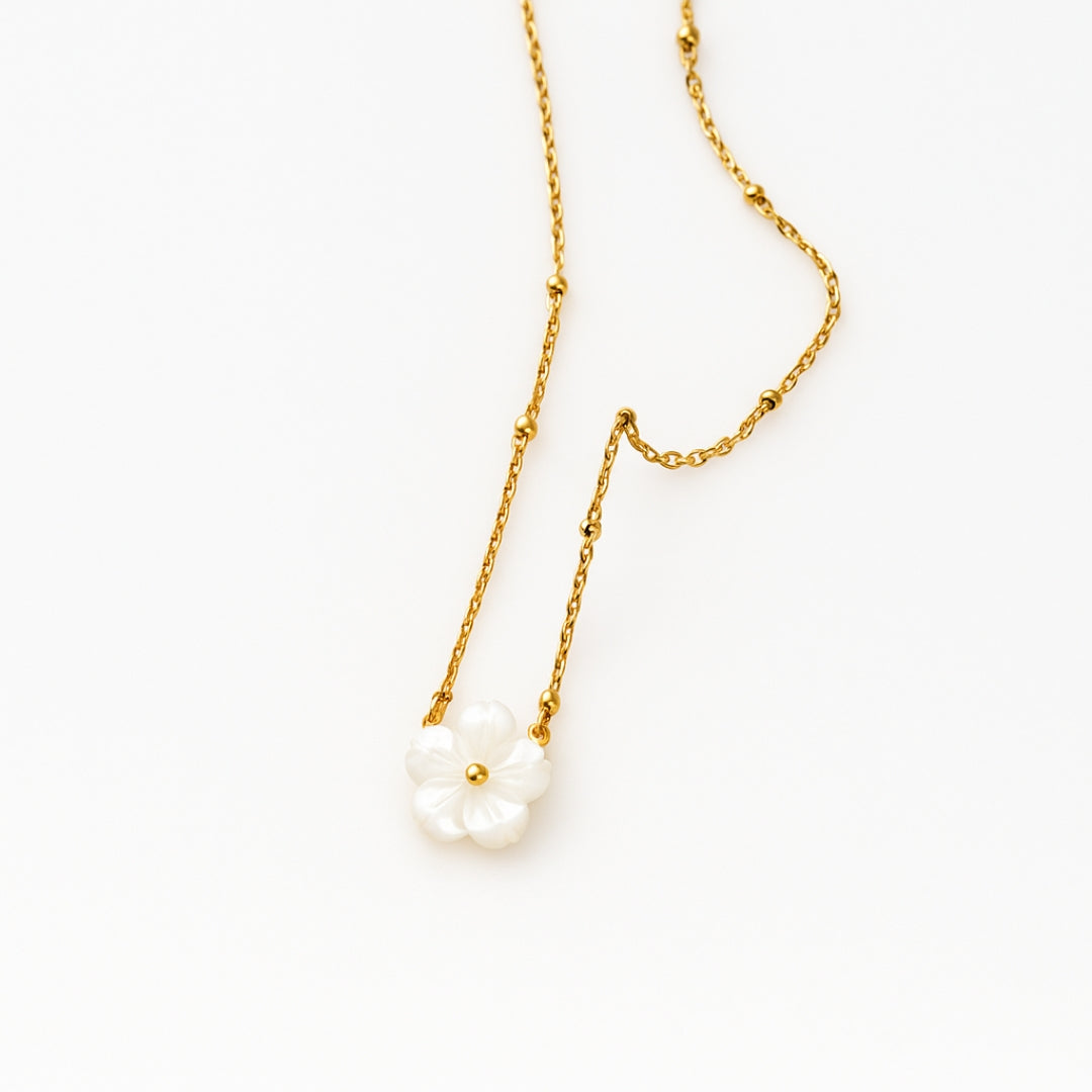 COLLAR VALENTINO COSTA DOBLE CADENA CON PERLAS