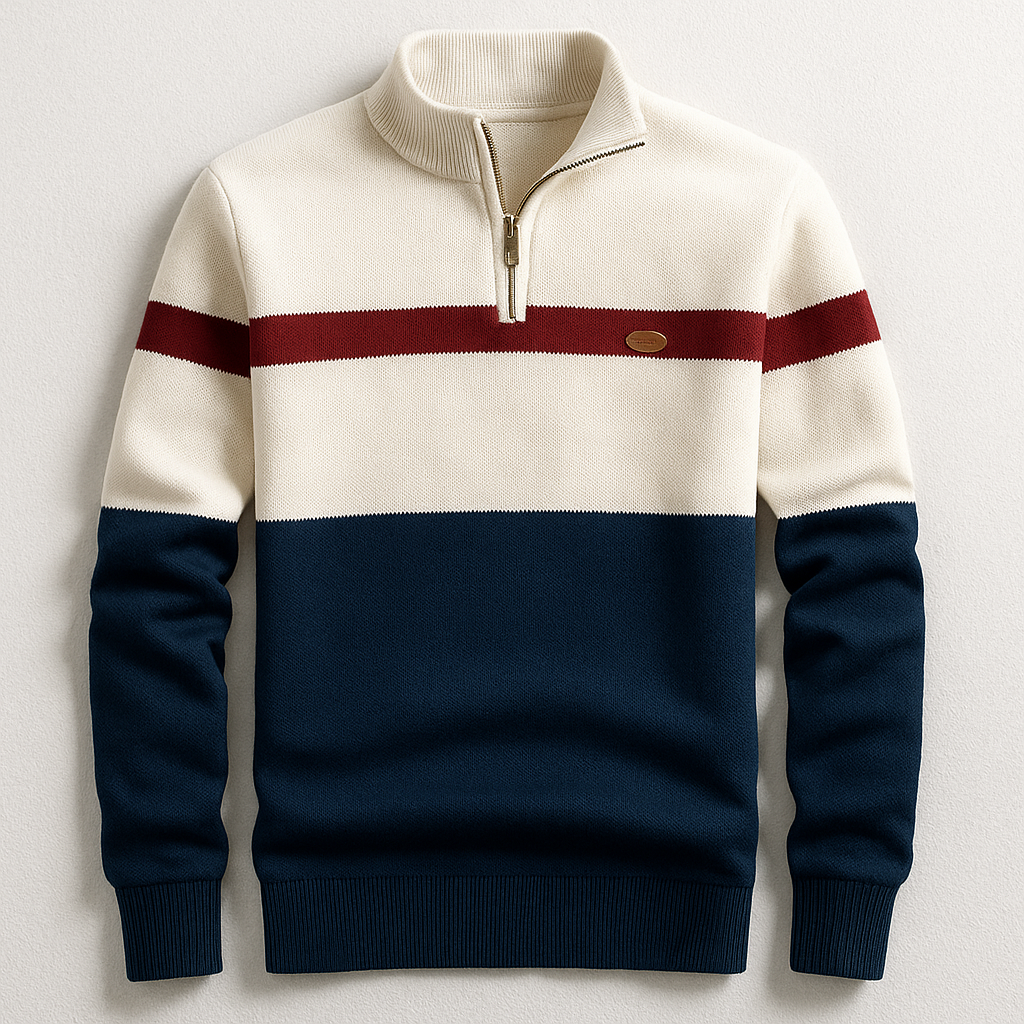 Pablo | Jersey Heritage con cremallera