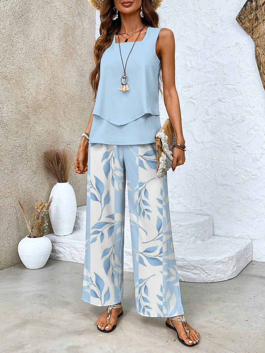 Conjunto primaveral de 2 piezas