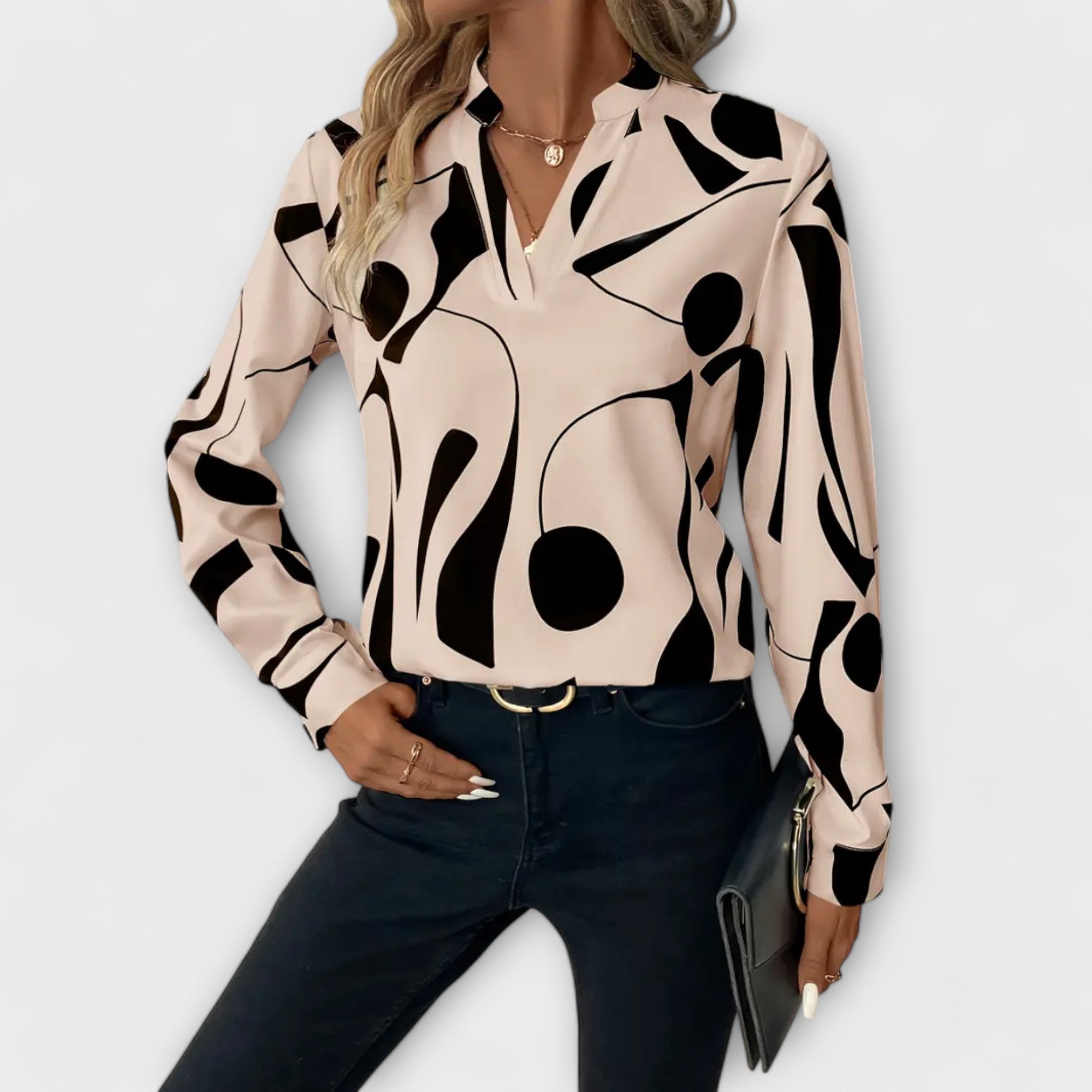 Lara | Blusa Elegante Con Diseño