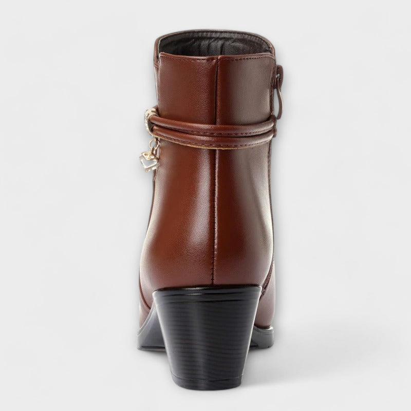Rocío | Botín De Invierno Con Cremallera Elegante Y Cómodo