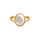 ANILLO VALENTINO COSTA PERLA IRREGULAR DORADO