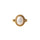 ANILLO VALENTINO COSTA OVAL PERLA BLANCA DORADO
