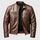 James | Chaqueta de Cuero Vintage Barger