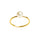 ANILLO VALENTINO COSTA PERLA MINIMAL DORADO