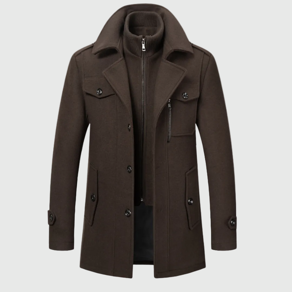 Angelo | Abrigo cálido elegante masculino