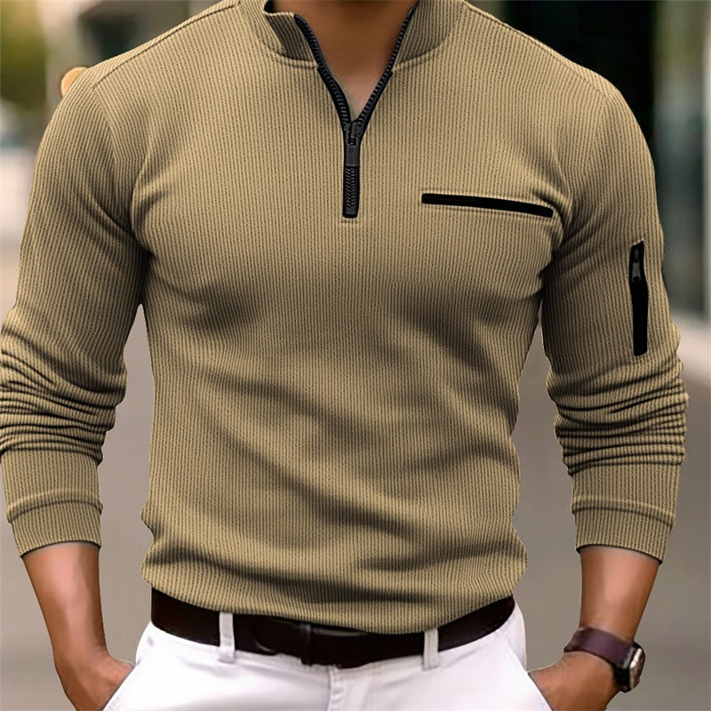 Óscar | Camisa de manga larga con cremallera