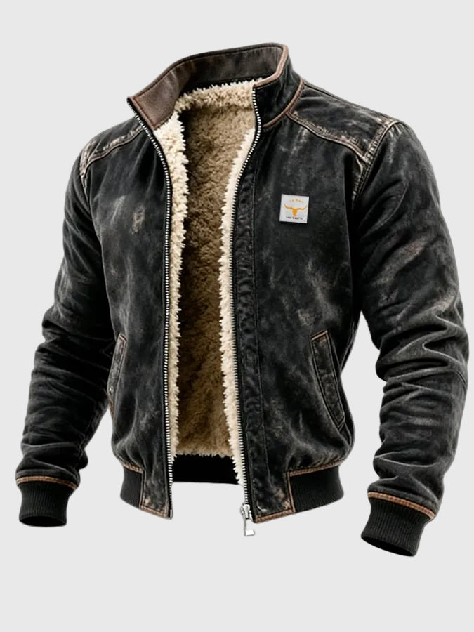 Benson | Chaqueta de Cuero Térmica
