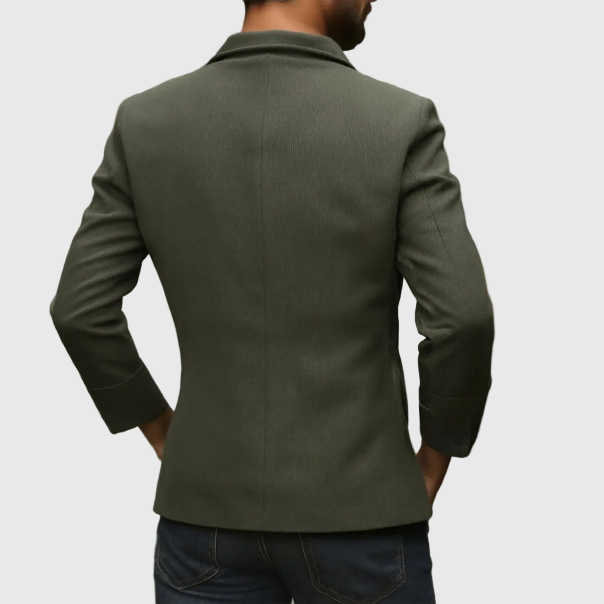 Héctor | Chaqueta de Pana con Cuello Mao