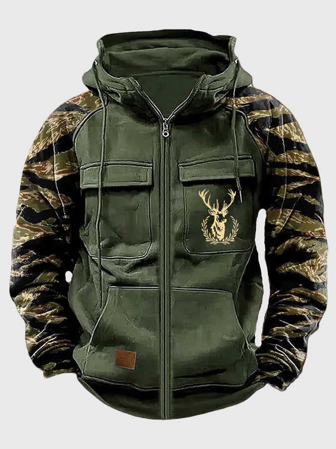Neil | Chaqueta de Confort Moderno Camo