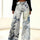 PANTALÓN PRINT ARTÍSTICO WIDE LEG