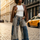 PANTALÓN COLOR BLOCK WIDE LEG VACATION