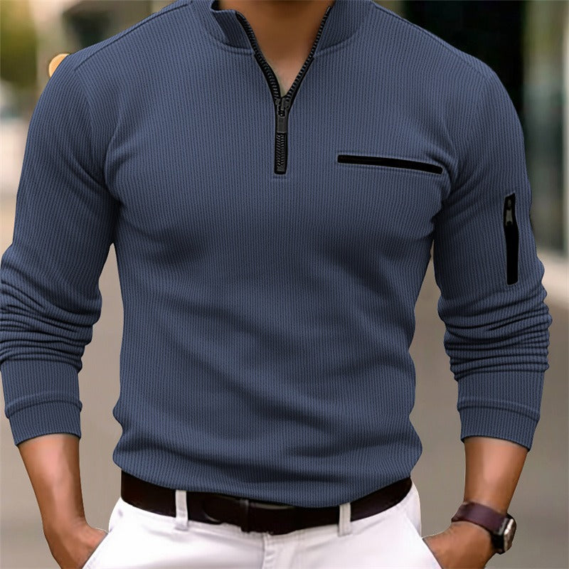 Óscar | Camisa de manga larga con cremallera