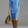 Damaris | Vestido Azul Cálido, Elegante y Cómodo