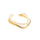 ANILLO VALENTINO COSTA ARO ABIERTO CON PERLAS