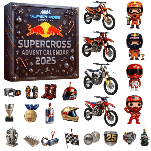 🏁 Calendario de Adviento AMA Supercross 2025 🔥