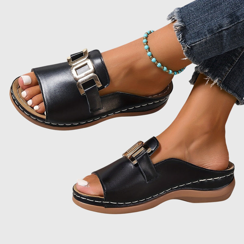 Kathryn | Sandalias Cómodas con Hebilla