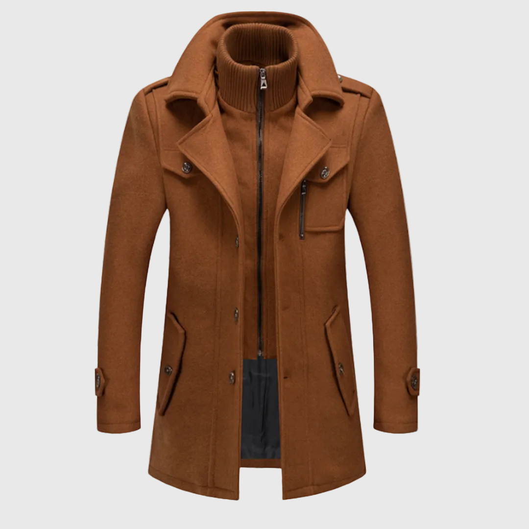 Angelo | Abrigo cálido elegante masculino