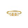 ANILLO VALENTINO COSTA TRIPLE PERLA DORADO