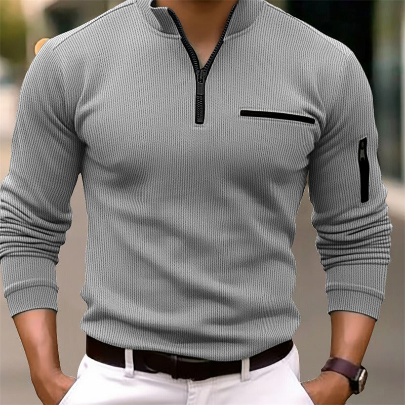 Óscar | Camisa de manga larga con cremallera