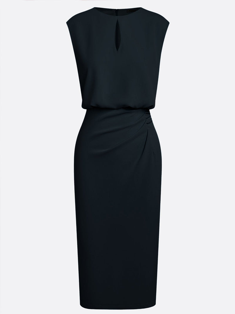 MARÍA | VESTIDO MIDI DE DISEÑO
