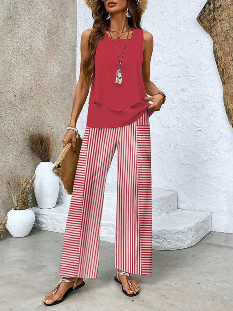 Conjunto primaveral de 2 piezas