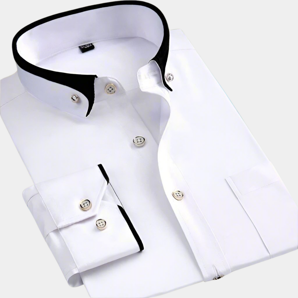 Andrés | Camisa Clásica de Hombre con Mangas Largas