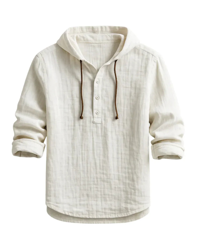 ANGELO  | Camiseta con Capucha de Lujo