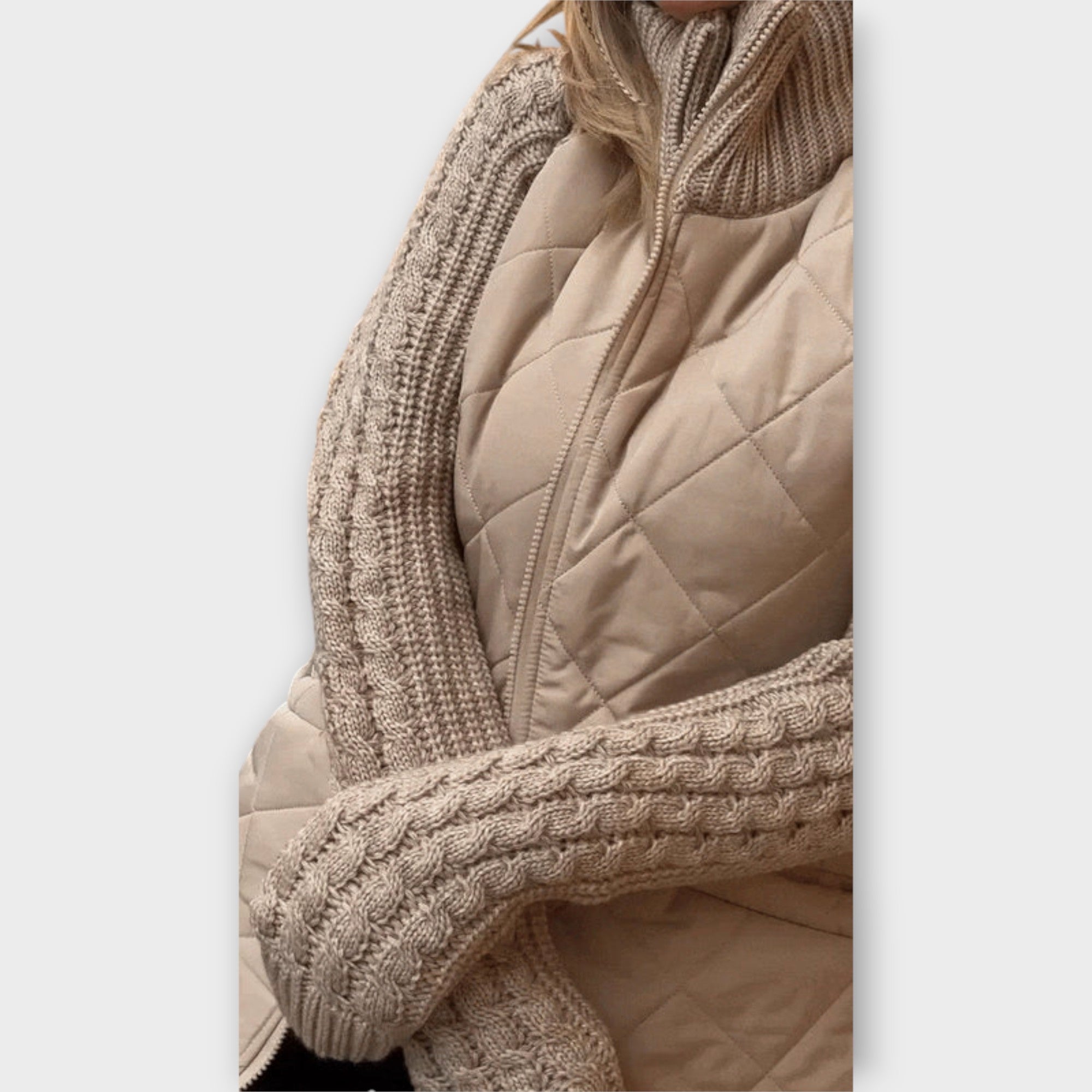 LIVIANE™ | CHAQUETA CHIC DE PUNTO REFINADO