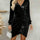 Emilia | Vestido Midi Navideño con Escote en V