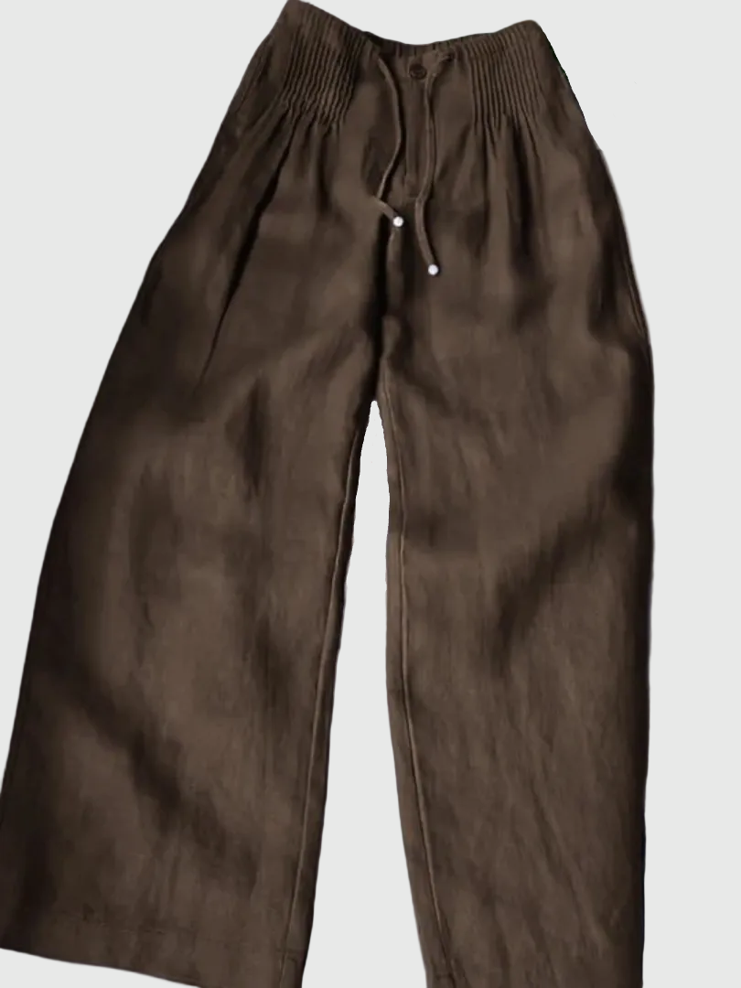 Camille | Pantalones de Pierna Ancha