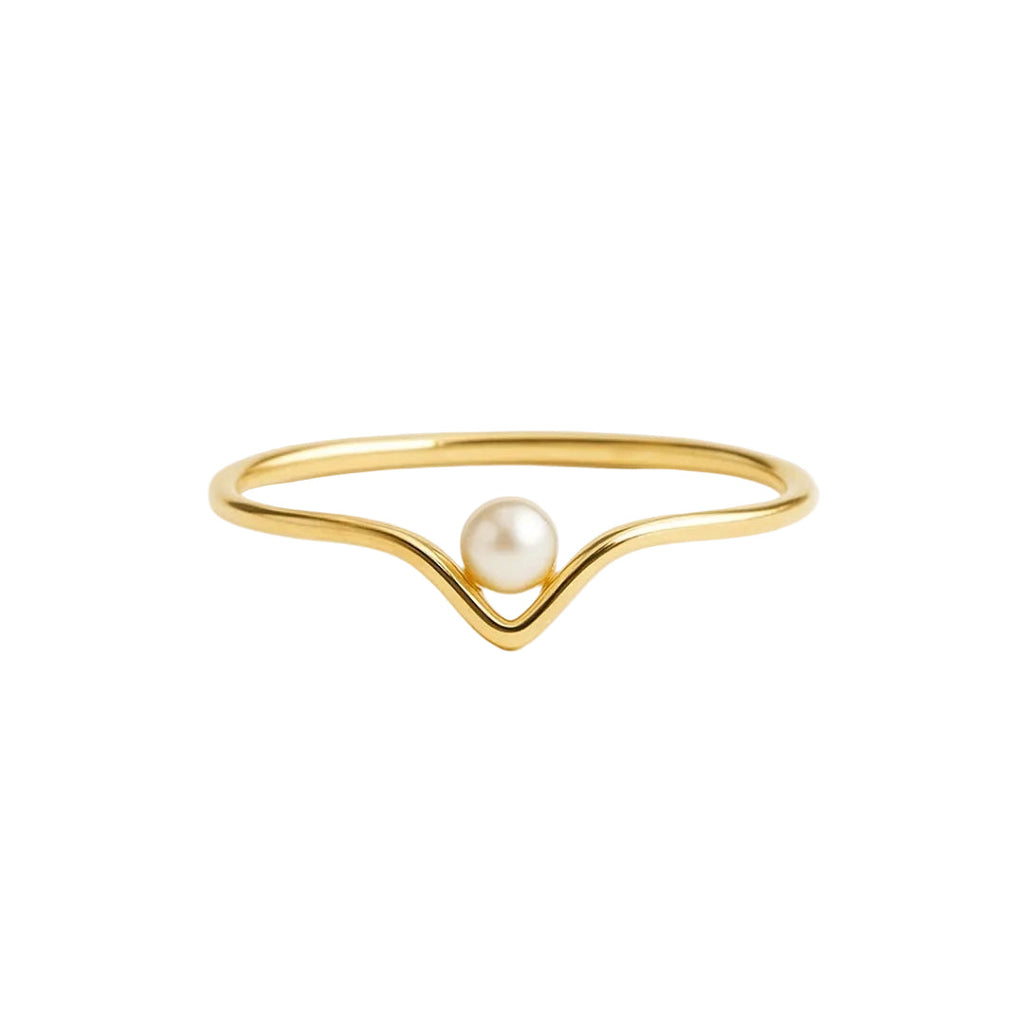 ANILLO VALENTINO COSTA V PERLA MINIMAL