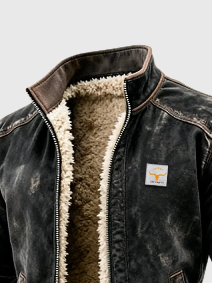 Benson | Chaqueta de Cuero Térmica