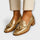 Celeste - Zapatillas Doradas