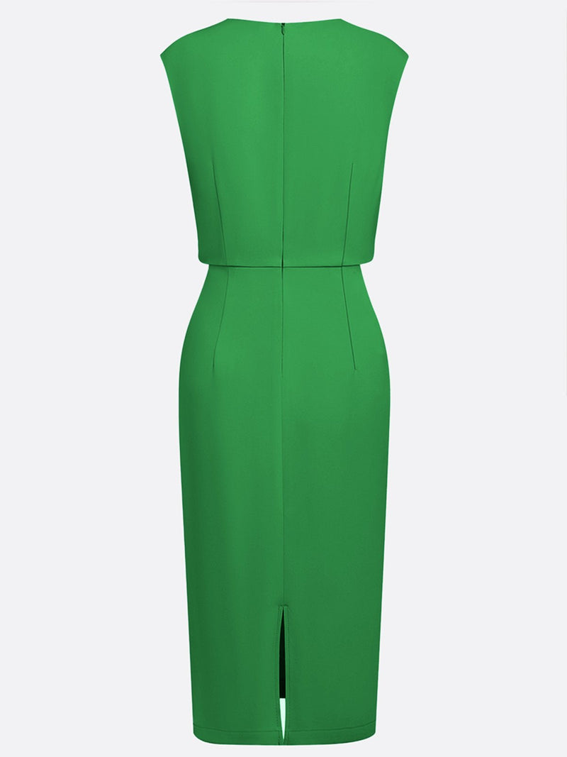 MARÍA | VESTIDO MIDI DE DISEÑO