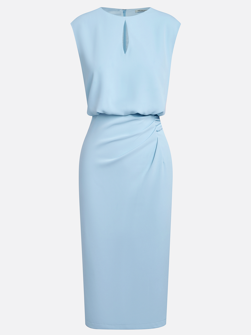 MARÍA | VESTIDO MIDI DE DISEÑO