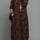 Valentina | Vestido Burdeos Elegante de Invierno