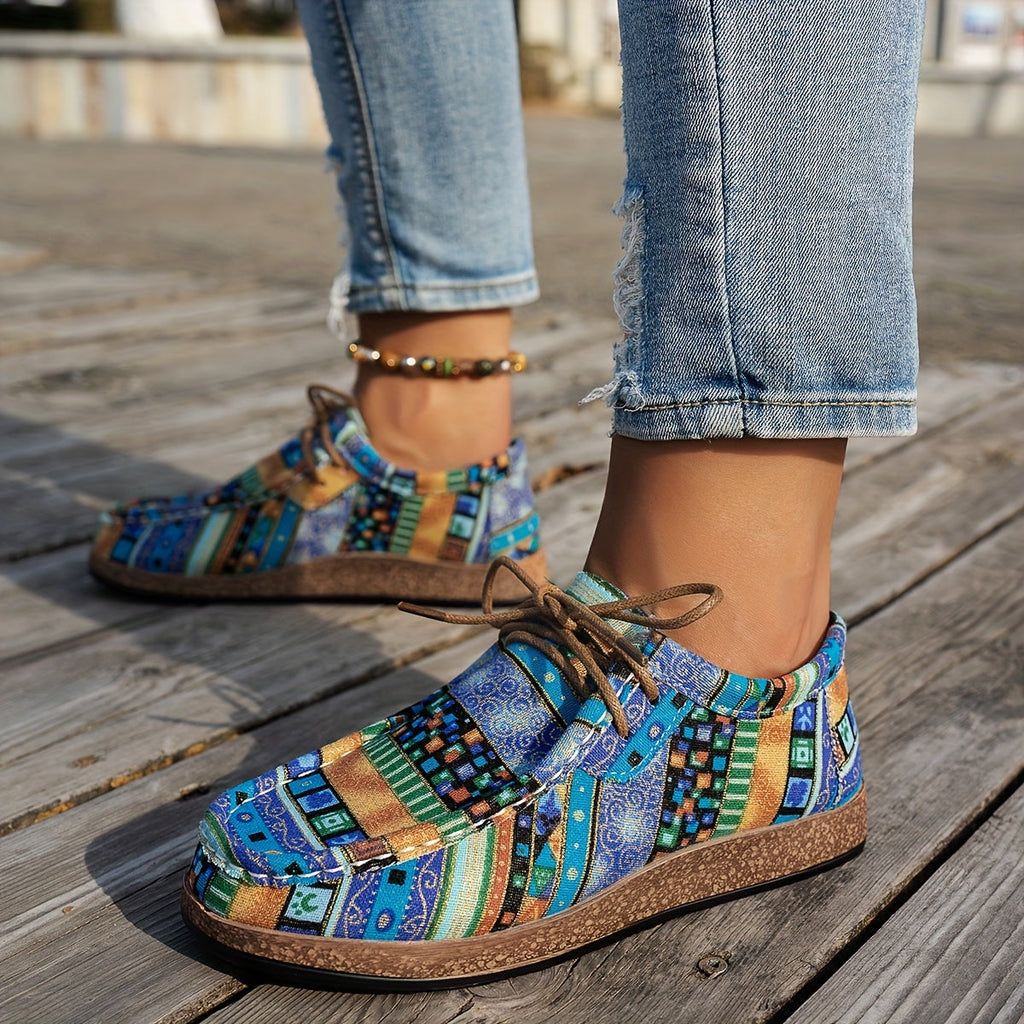 ZAPATILLAS RETRO MULTICOLOR · LIGEREZA Y CONFORT DIARIO