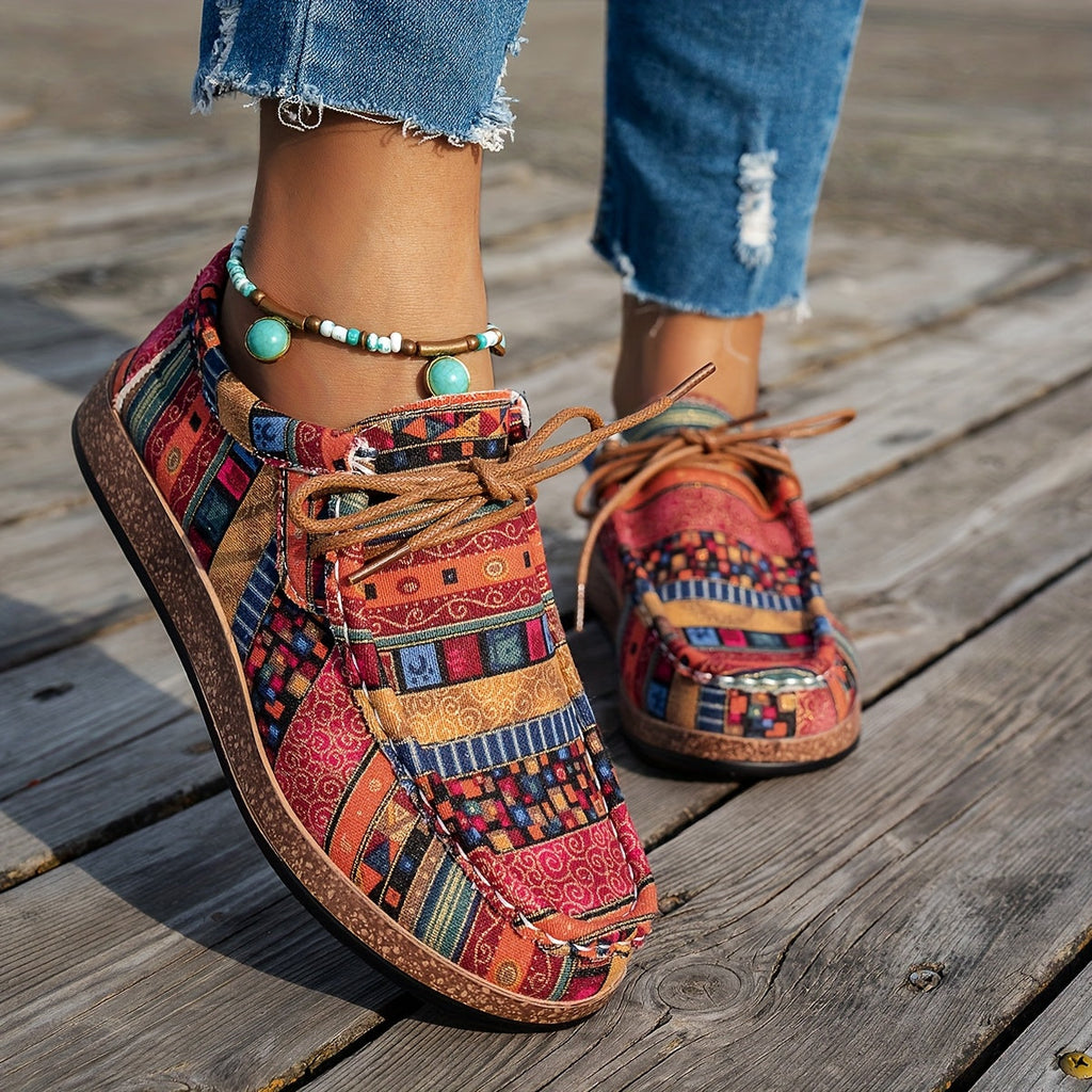 ZAPATILLAS RETRO MULTICOLOR · LIGEREZA Y CONFORT DIARIO