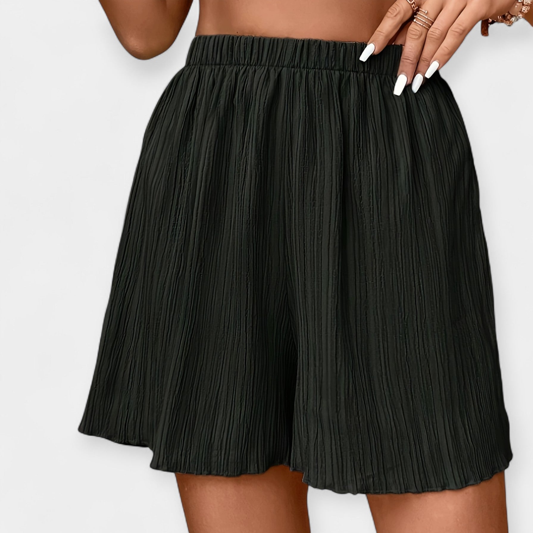 Moj Shorts con Pliegues