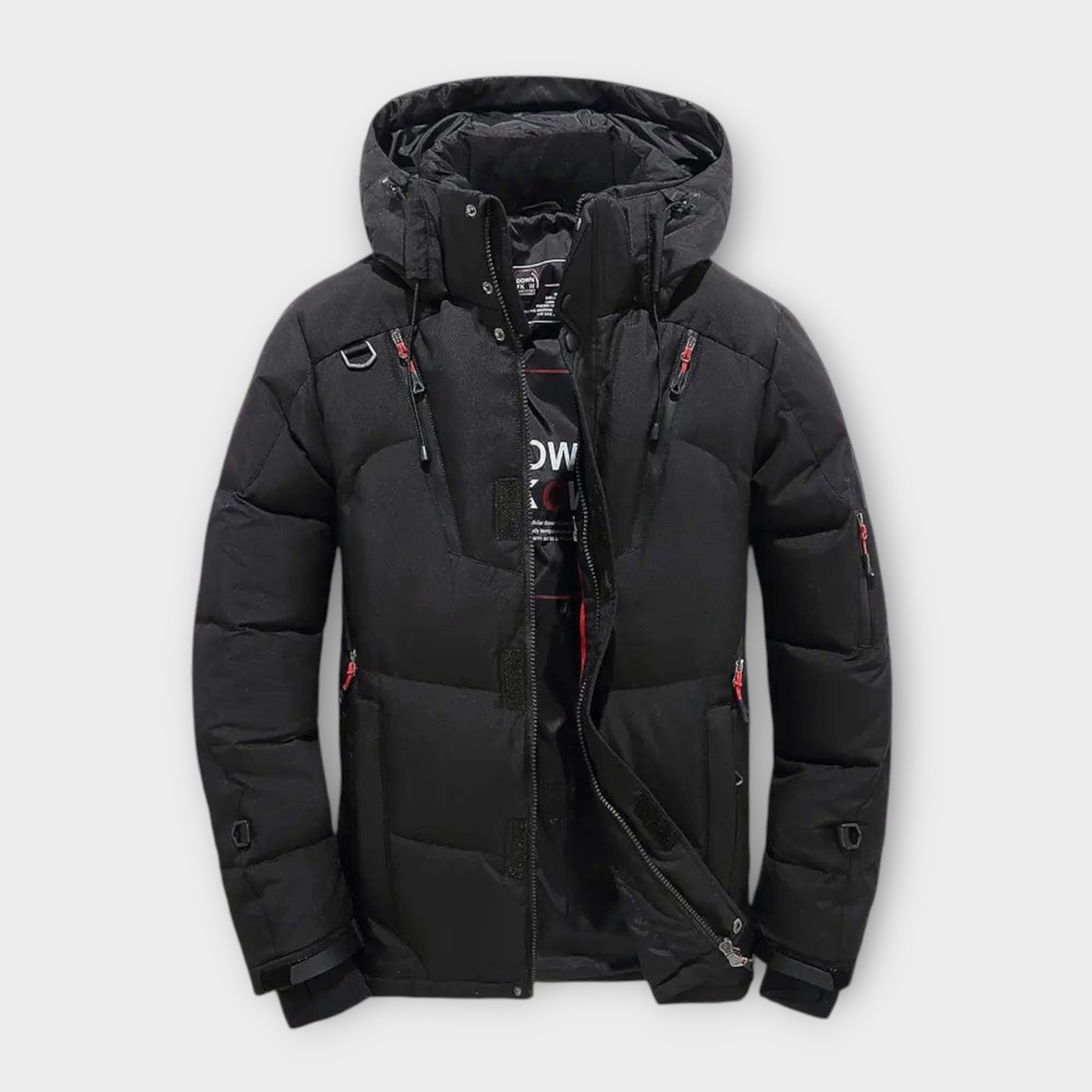 Álvaro | Parka masculina de invierno sólida