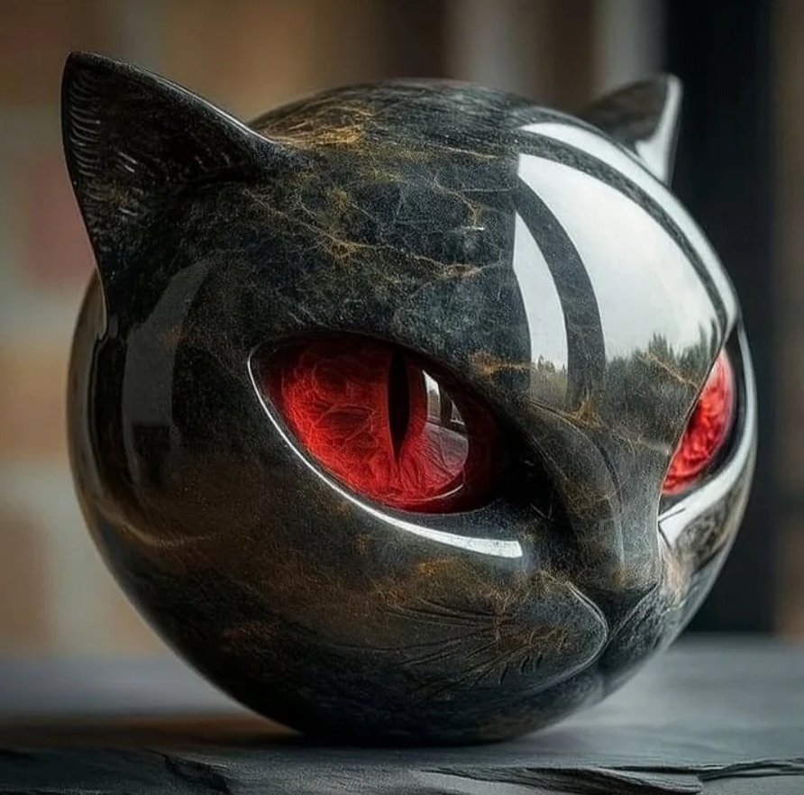 NIXTAR™ |  ESCULTURA GATO MÍSTICO