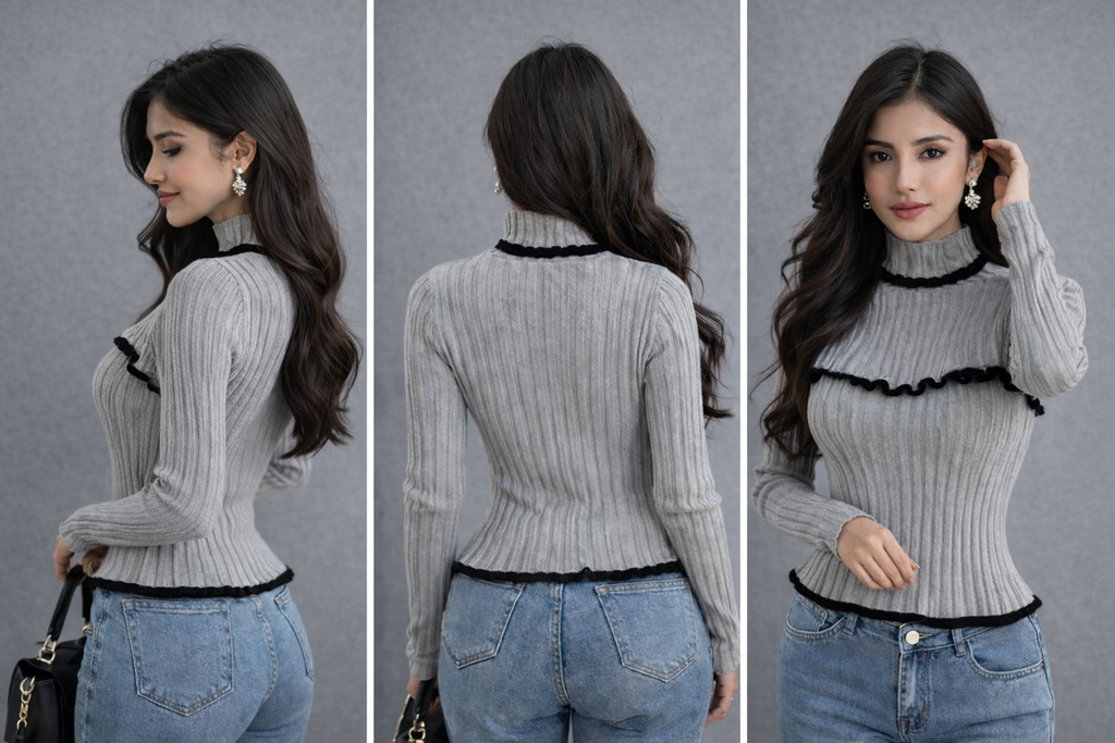 Blusa Elegancia Ondulada