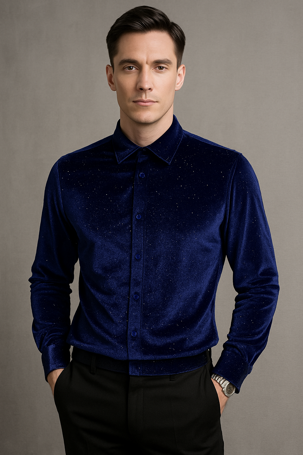 Camisa Velvet Star