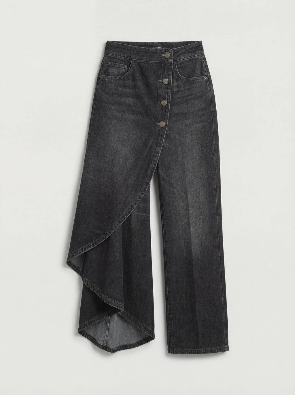 AITANA | PANTALÓN PALAZZO DENIM CRUZADO